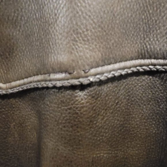 Men's Fox Creek Leather Motorcycle Jacket - Picture 13 of 16